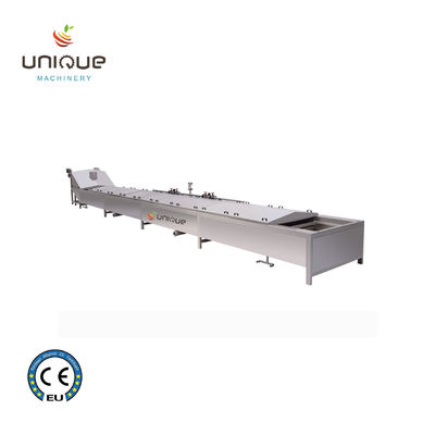 Máquina de blanqueo de frutas y verduras de acero inoxidable 304 para la producción a gran escala