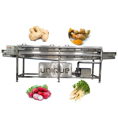 Máquina de lavado de frutas y hortalizas de pulverización a alta presión de voltaje personalizable