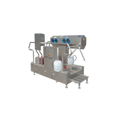 31KG Botas industriales automáticas de limpieza de lavado Máquina de control de acceso para taller de alimentos