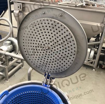 Tipos de procesamiento Lavadora de burbujas para la superficie de sablado y procesamiento de frutas