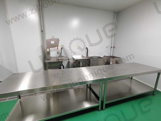 Máquina para cortar y triturar carne 610*585*1040 mm de acero inoxidable 304
