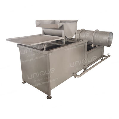 3600*2260*2200 mm Máquina automática para pelar camarones y mariscos para procesar rápidamente