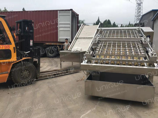 3600*2260*2200 mm Máquina automática para pelar camarones y mariscos para procesar rápidamente