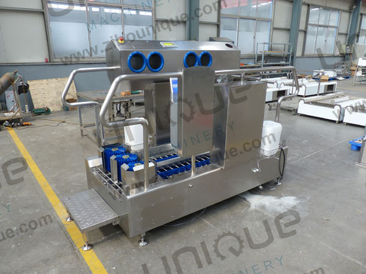 Máquina de la estación de limpieza de botas industriales con material de acero inoxidable 304