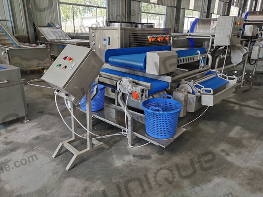 Máquina de lavado de verduras 2200 KG para cortador de verduras de hoja y ensalada de frutas comercial