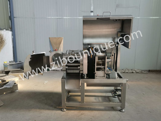 1775*1030*1380 mm Máquina para cortar cubo de carne de vacuno congelada