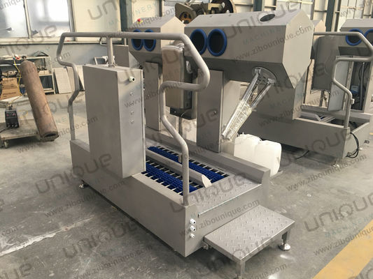 Estación automática de limpieza de botas para limpieza de inmersión baja de zapatos