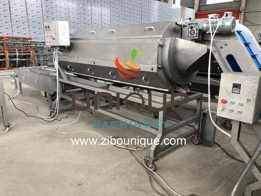 Línea de procesamiento de patata de acero inoxidable 304 personalizable para la producción a gran escala