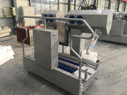 Estación automática de limpieza de botas para limpieza de inmersión baja de zapatos