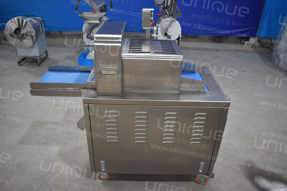 3KW Carne congelada pollo cuello de cerdo vientre de pato cubo de cortar máquina de corte para cortes