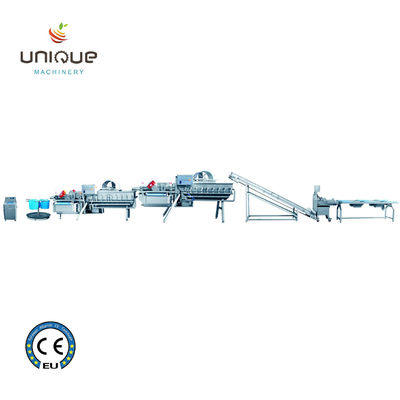 Máquina de lavado de verduras 2200 KG para cortador de verduras de hoja y ensalada de frutas comercial