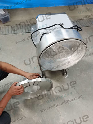 Máquina de cortar ñame para el procesamiento industrial de repollo y papas fritas Capacidad 73 KG