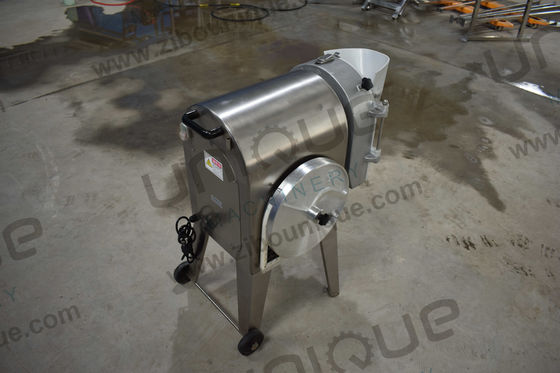 Máquina de corte de raíces y vegetales de cubo Julienne de múltiples funciones con 750*480*890 mm de tamaño
