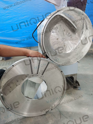 Venta al por menor de acero inoxidable 304 Ginger Julienne Cutter Trituración máquina de corte Trituración