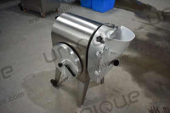 Máquina para cortar papas fritas con tamaño de 750*480*890 mm y cortadora de cebolla industrial