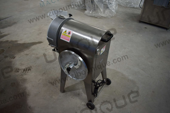 Máquina para cortar papas fritas con tamaño de 750*480*890 mm y cortadora de cebolla industrial