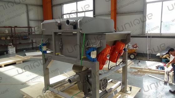 Lavadora de restaurantes de palmeras con transportador de selección en acero inoxidable 304