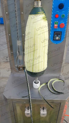 Máquina automática de descamación de calabaza y calabaza de alta descamación vertical