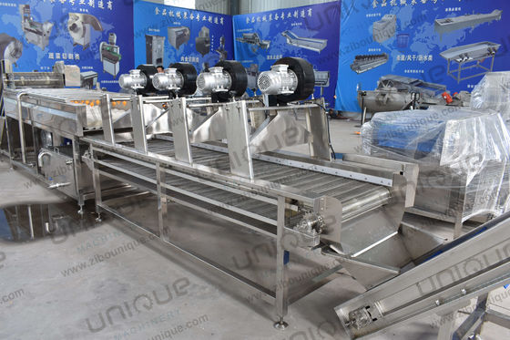 Cinturón de rollo de aire caliente, transportador de malla, ventiladores de alta presión, secador de aire para frutas y verduras