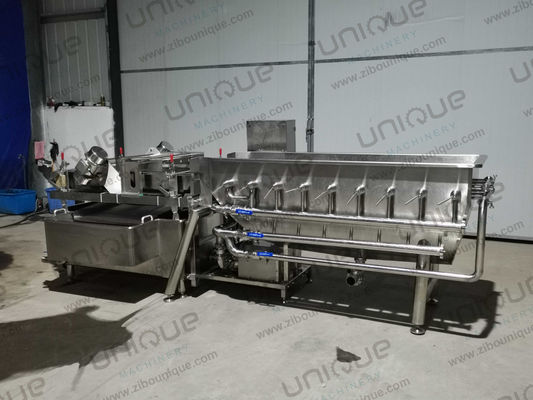 Línea de producción de verduras de hoja de acero inoxidable 316 para la máquina de lavado de repollo