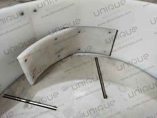 Máquina para pelar 500 kg/h Tipo de lote de papa Taro Pelador de cuchillo de UNK