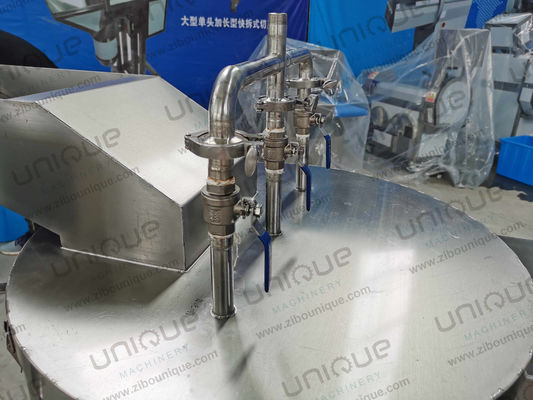 Máquina para pelar 500 kg/h Tipo de lote de papa Taro Pelador de cuchillo de UNK