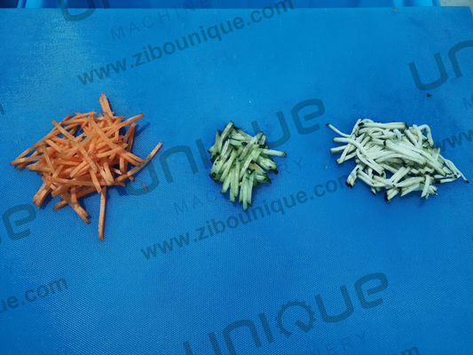 Acero inoxidable 304 máquina de cortar vegetales y papas maquinaria cortadora de vegetales cortadora de 0,75kw