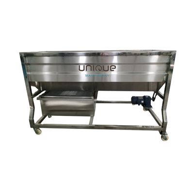 Uso comercial Máquina automática de limpieza de pincel de dátiles de palma con limpiador de pincel suave