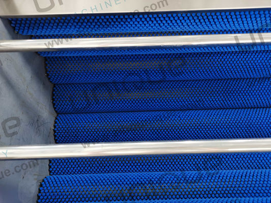 Uso comercial Máquina automática de limpieza de pincel de dátiles de palma con limpiador de pincel suave