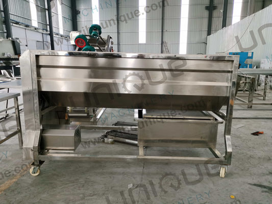 Uso comercial Máquina automática de limpieza de pincel de dátiles de palma con limpiador de pincel suave