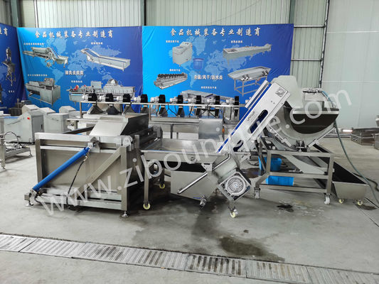 240 KG Automático Certificado CE Vegetales Zanahoria Batatas Dulces Elevador de remojo para frutas y verduras