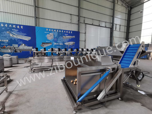 Máquina hidráulica para descargar sin complicaciones las verduras de raíz y más