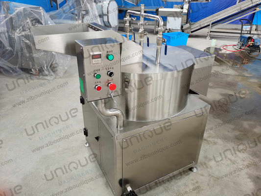 0.75 Kw Máquina profesional para pelar papas Pelador de cuchillas para plantas de procesamiento de carne