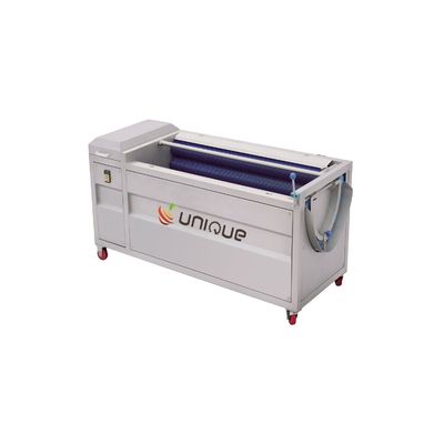 1.75 kw Fácil de operar Ginger Carrot Potato Brush Roller Washer Root Lavadora de verduras
