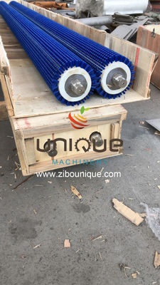 1.75 kw Fácil de operar Ginger Carrot Potato Brush Roller Washer Root Lavadora de verduras