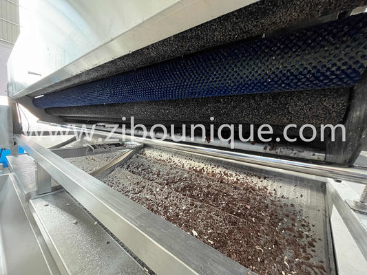 Rodillo de descamación de carborundo de esmeralda abrasivo para máquina de descamación de patatas de acero inoxidable 304