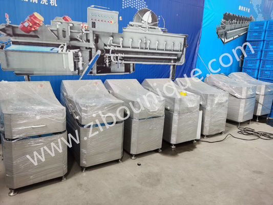 Secador centrífugo automático de 0,75kw para frutas y verduras frescas 1600*800*1200 mm