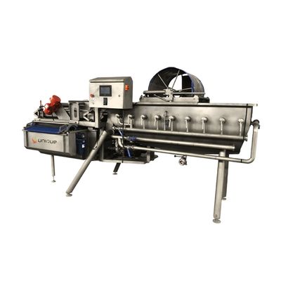 Máquina de lavado de repollo de acero inoxidable de 4,4 kW para esterilización de verduras y ensaladas