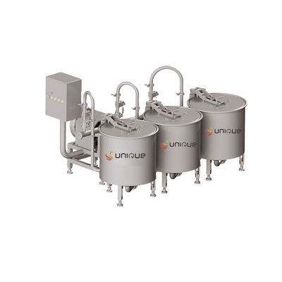Lavadora de frutas y hortalizas de tipo casero de 260 kg con lavadora de burbujas 1800*1350*940 mm