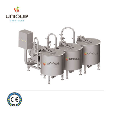 Lavadora de frutas y hortalizas de tipo casero de 260 kg con lavadora de burbujas 1800*1350*940 mm