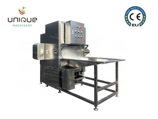 Máquina para pelar las cebollas para vegetales de raíz Equipos industriales para pelar las cebollas secas