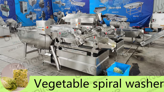 Lavadora de lechuga de ensalada con certificación CE para productos frescos y limpios