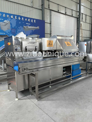 Máquina de corte de núcleo de pelar de pelas de cabeza de manzana con soporte técnico de video