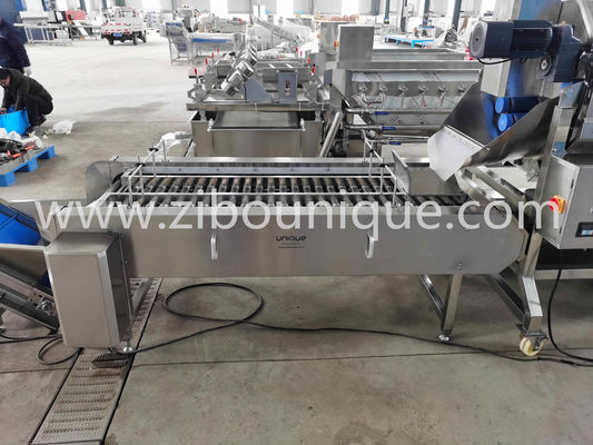 Máquina automática de lavado y pelado de papas de gran capacidad de 2021 con carga de 1040 kg