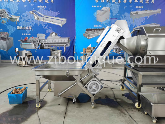 Máquina automática de lavado y pelado de papas de gran capacidad de 2021 con carga de 1040 kg