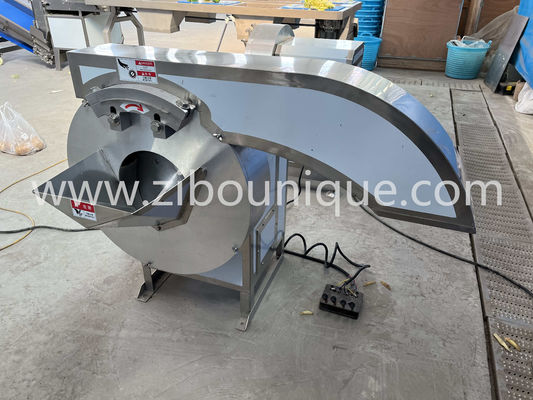 500 kg/h de capacidad Máquina para cortar papas y verduras comerciales de Zibo Unique Machinery
