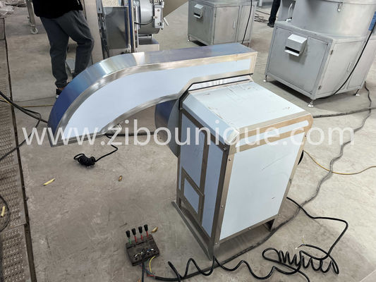 500 kg/h de capacidad Máquina para cortar papas y verduras comerciales de Zibo Unique Machinery