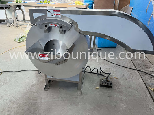 500 kg/h de capacidad Máquina para cortar papas y verduras comerciales de Zibo Unique Machinery