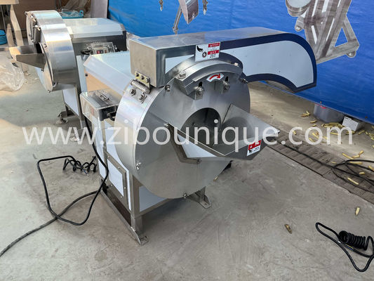500 kg/h de capacidad Máquina para cortar papas y verduras comerciales de Zibo Unique Machinery