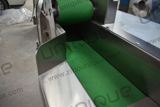 1.55 kw Máquina de cortar verduras de doble cabeza para la preparación rápida y de comidas en restaurantes